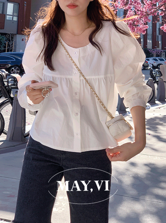 [Mayvi] Penny blouse (3 color)