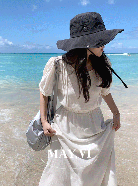 [Mayvi] Aloha dress (2 color), 린넨 55%