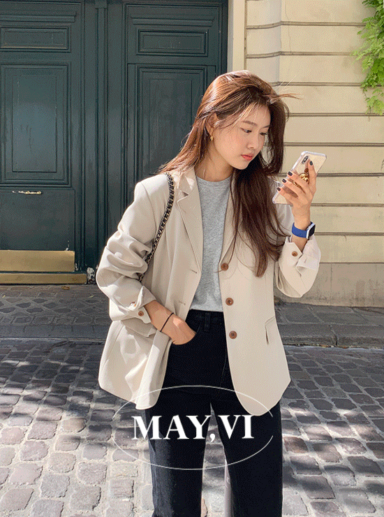[Mayvi] Via autumn jacket (3 color)