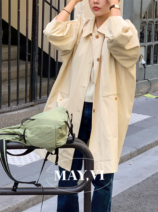 [Mayvi] Moa half coat (3 color)
