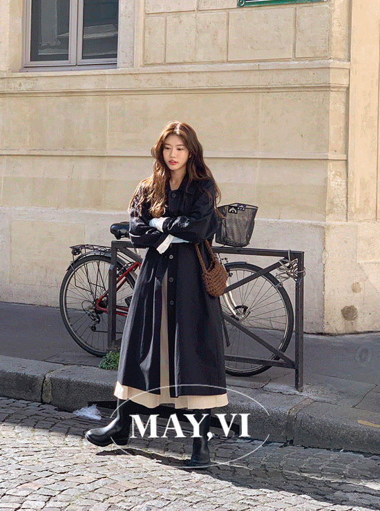 [Mayvi] Hoover trench coat (6 color)