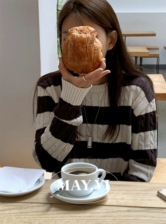 [Mayvi] Quiny twist knit (3 color)