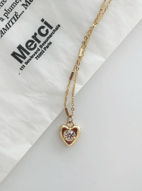 쉐이프 necklace (2 color)