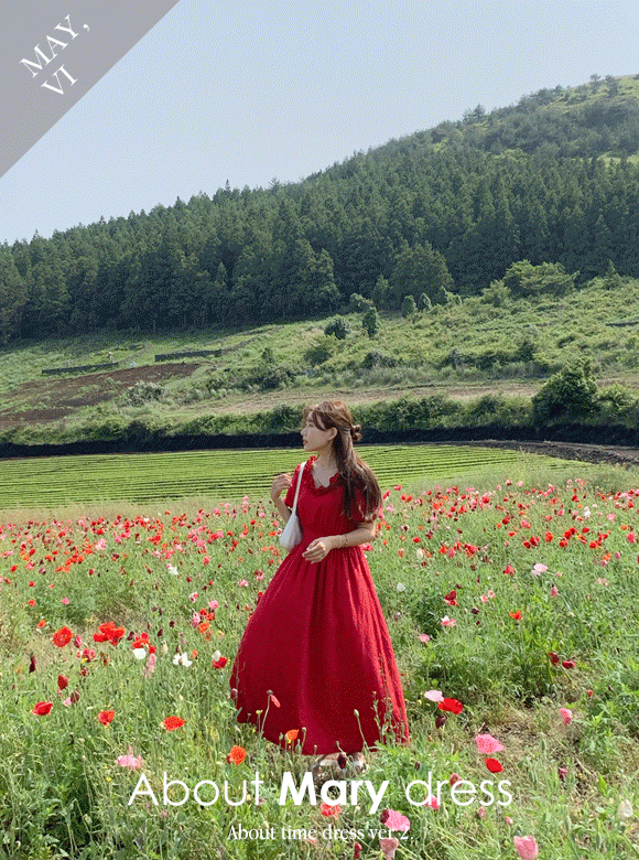 [Made] About mary dress (3 color), 린넨 55%