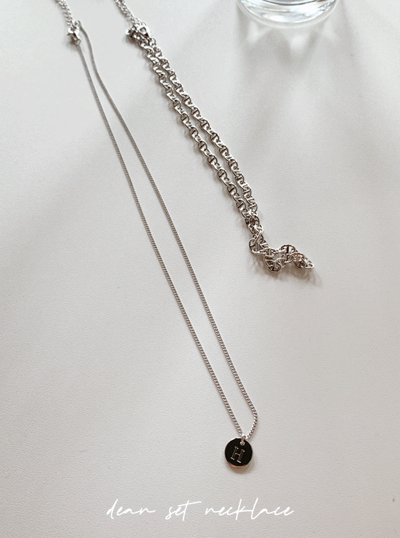 데안 set necklace (2 color)