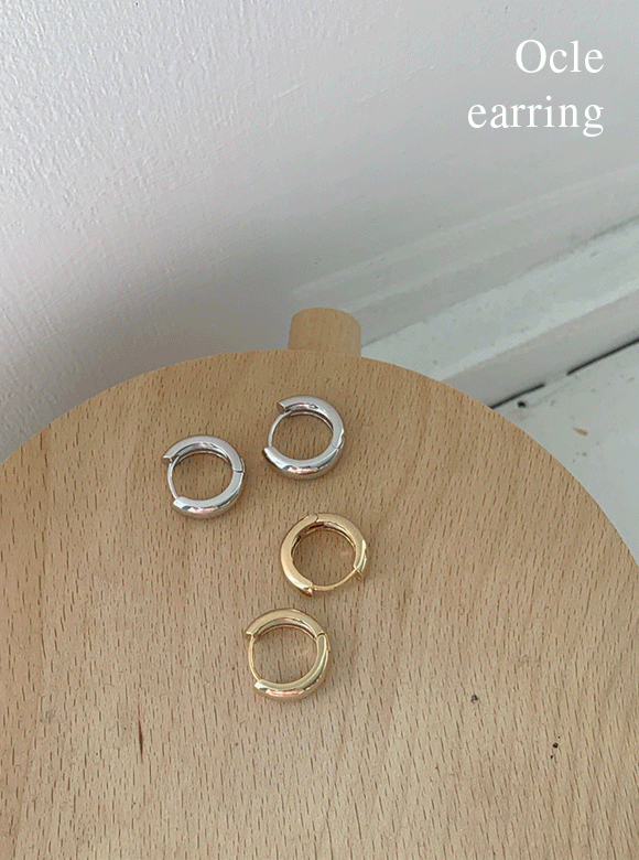 오클 earring (2 color)