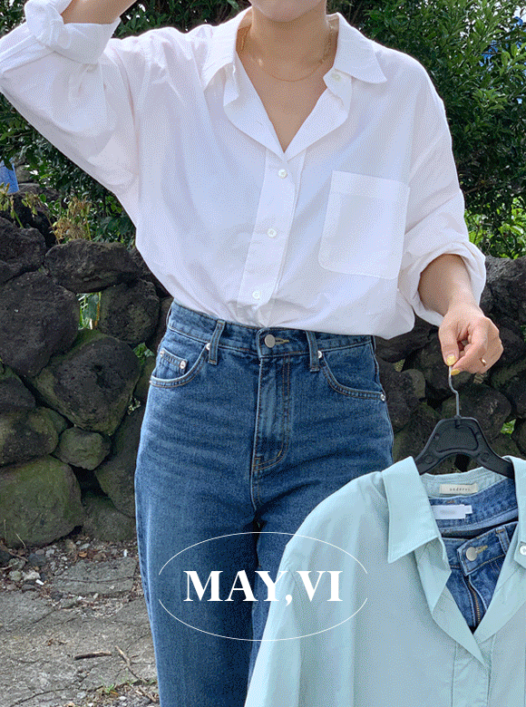 [Mayvi] 워싱 대니 shirts (4 color)