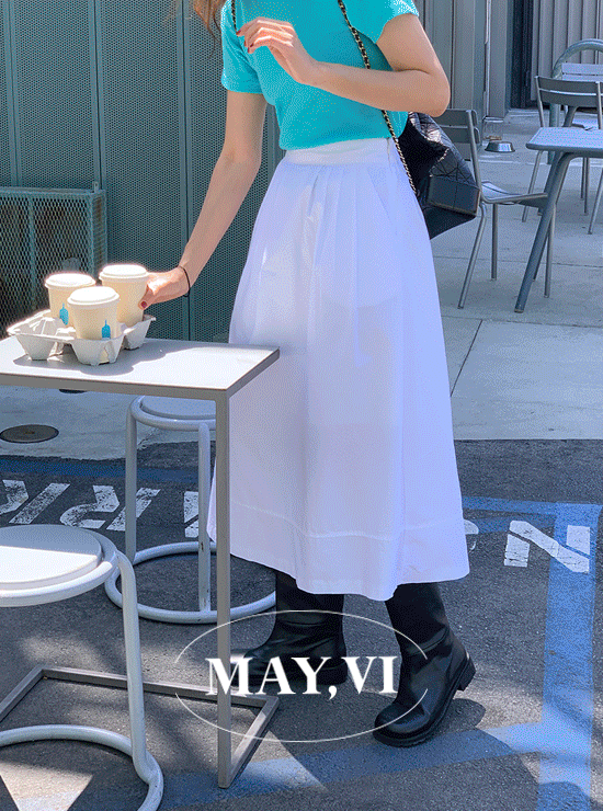 [Mayvi] Bills cotton skirt (3 color)