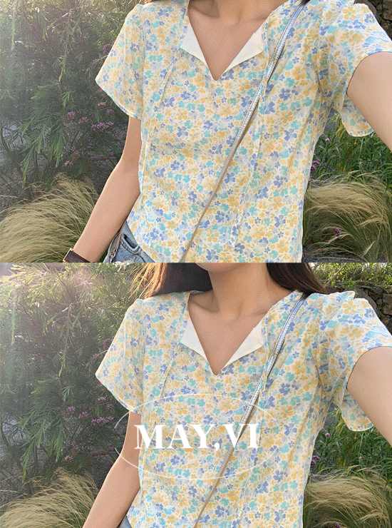[Mayvi] Liol blouse (2 color)
