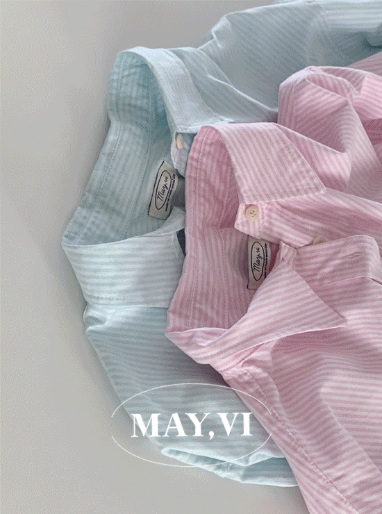 [Mayvi] Vnas stripe shirts (2 color)