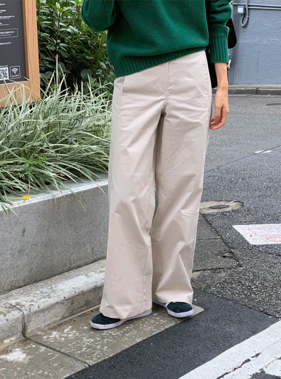 코멜 코튼 pants (3 color)