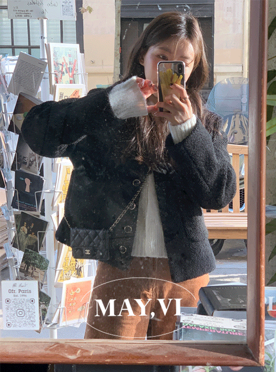 [Mayvi/highquality] Bienne Jacket (2 color), 울 90%, 알파카 5%