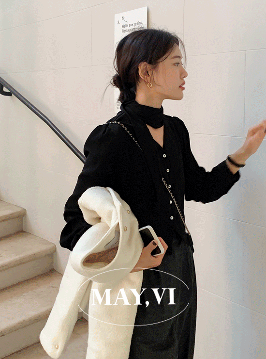 [Mayvi] Moreme blouse (3 color)