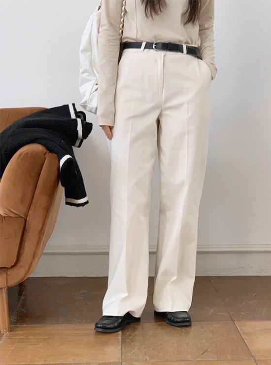메이 코튼 pants (3 color)