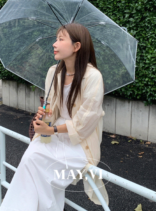 [Mayvi] July 썸머 레인 코트 (2 color)